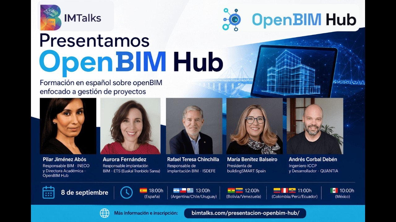 Presentamos OpenBIM Hub: formación openBIM en español, hecha por y para profesionales