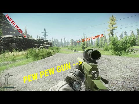 Only A Real Chad Would Use This Sniping Spot! (Escape From Tarkov)