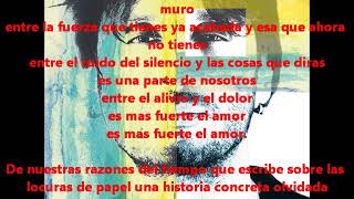 É piú forte l&#39;amore (Es mas fuerte el amor) Fabrizio Moro  Lyrics Español