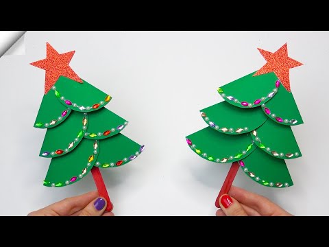 DIY christmas tree Christmas paper crafts 2024 Christmas tree easy