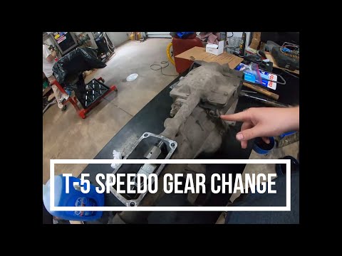 T-5 Transmission Speedometer Gear Change