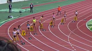 静岡国際陸上　女子200m　予選３組