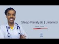 JINAMIZI SLEEP PARALYSIS X Zawadi Kagwe