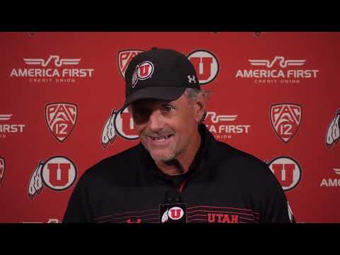 08/29/22 - Utah Football Press Conference