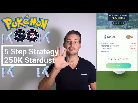 Easy Way to Get 250K Stardust in Pokemon GO Every Month