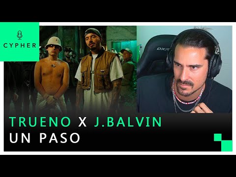 REACCIÓN a Trueno, J Balvin - UN PASO (Video Oficial)