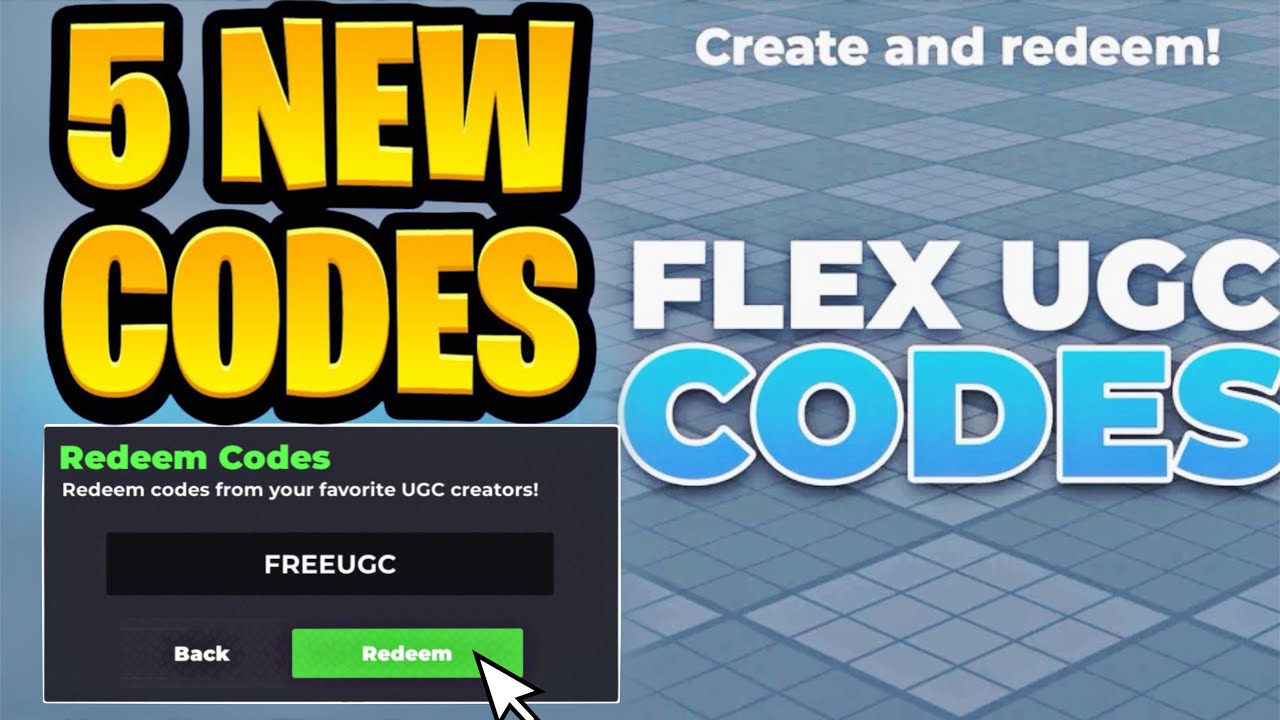 *NEW* All Working UPDATE CODES FOR FLEX UGC IN APRIL 2026 | ROBLOX FLEX UGC CODES