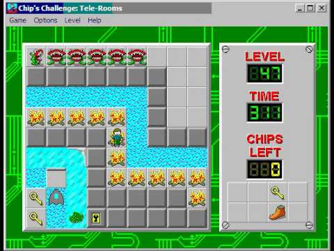 CCLP2 level 47 solution - 270 seconds