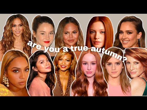 TRUE AUTUMN COLOR PALETTE AND SEASONAL GUIDE/ 12 Seasons Color Analysis