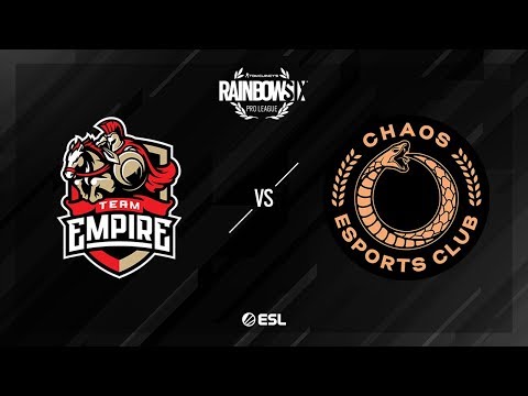 Team Empire vs Chaos – Clubhouse – Rainbow Six Pro League – Season X – EU