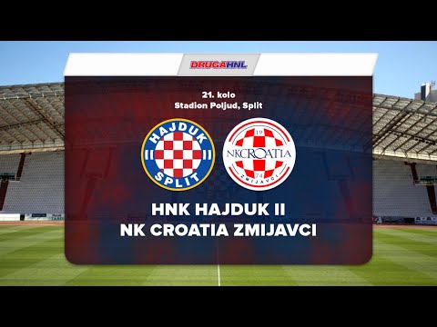 21. kolo Druge HNL: Hajduk II - Croatia Zmijavci