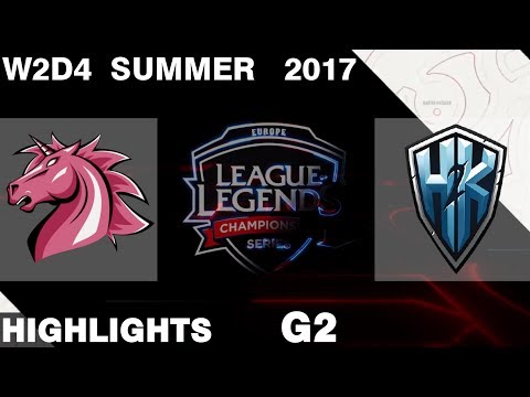 UOL vs H2K | Game 2 | HIGHLIGHTS | EU LCS SUMMER 2017 | Unicorns of Love vs H2K Gaming
