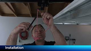 How to Install Chamberlain B5330 Belt Drive Garage Door Opener — Security+ 3.0