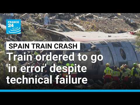Spain rail crash came after train ordered to go in error: minister