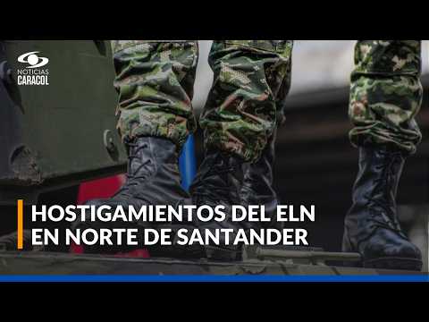 ELN ataca estación de Policía en El Carmen: 100 niños sin clases y un uniformado fallecido