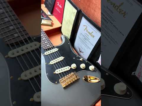2026 Fender Custom Shop '65 Stratocaster Dual Mag B3 Limited Edition Journeyman - Charcoal Frost Metallic image 26