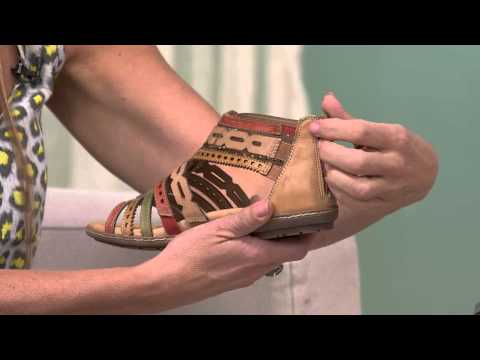 Earth Leather Multi-strap Sandals - Bay with Amy Stran