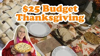 $25 Budget Thanksgiving | Couples and Small Families