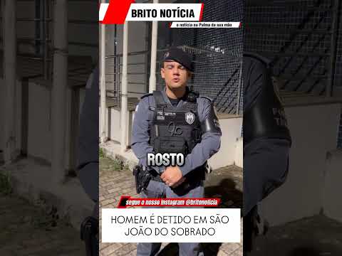 preso em Pinheiros ES bandido que atirou PM em Ponto Belo Es