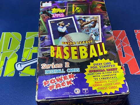 1995 Topps Series 2 Hobby Box Opening Part 1!! Can We Pull a Finest Card??? Odds Are 1 Per 36 Packs