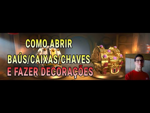 COMO ABRIR BAÚS/CAIXAS/CHAVES E FAZER DECORAÇÕES EM \\\ RISE OF KINGDOMS /// \\\ MILIONAIRE ///