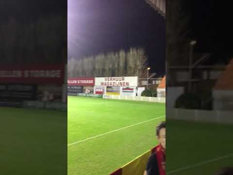 Wedstrijd capellen vs Hasselt de 0-2 achter