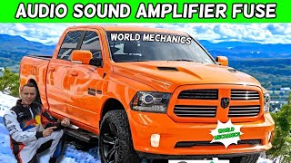 DODGE RAM 1500 2500 3500 AUDIO SOUND AMPLIFIER  FUSE 2013 2014 2015 2016 2017 2018