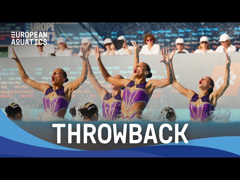 THROWBACK | Spanish Juniors Win European Gold in Team Free Final | European Aquatics