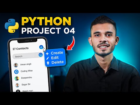 Contact Book App In Python Python For Beginners Project11