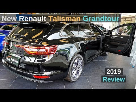 New Renault Talisman Grandtour Estate S Edition 2019 Review Interior Exterior