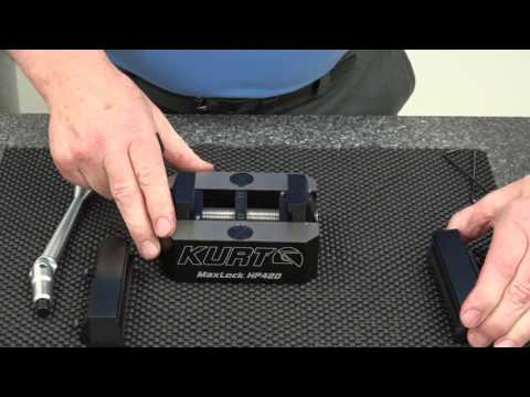 Anti-Lift Feature on Kurt Workholding HP420 5-Axis Vise