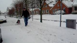 preview picture of video 'Vioruni - Denise Karín in de sneeuw'