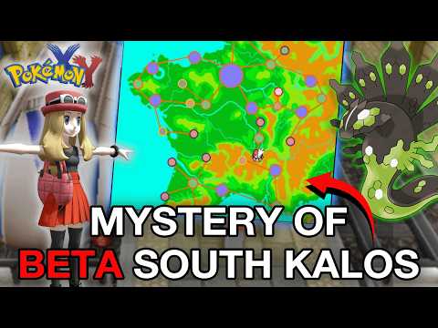 Mystery of Beta South Kalos of Pokemon X & Y | Cut Content