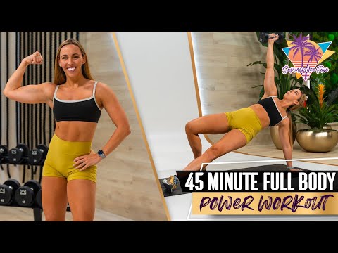 45 Minute Full Body Power Workout | STF - Day 14