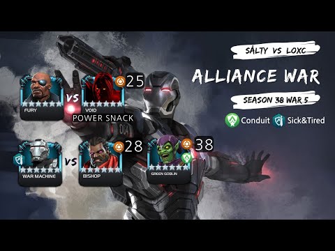 Alliance War | Path 6 | sålty vs LOXC | Season 38 War 5 | Marvel Contest of Champions