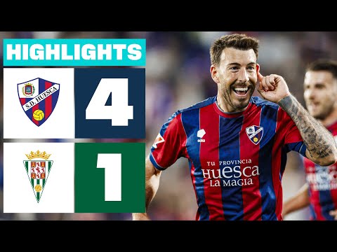 SD HUESCA 4 - 1 CÖRDOBA CF | HIGHLIGHTS LALIGA HYPERMOTION