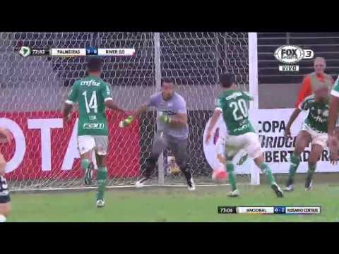 Palmeiras 4 - 0 River Plate de Montevideo Copa Libertadores 2016