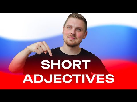 Short Adjectives - Everything you need to know