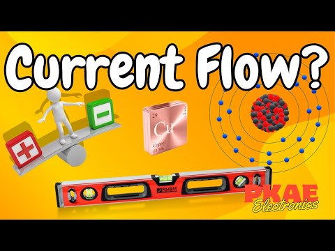 Conventional vs Electron Current Flow