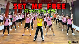 Download lagu SET ME FREE | Mister Aloy Edit | Zumba | Zin Riva mp3