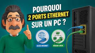 Pourquoi 2 ports ethernet sur un PC ?