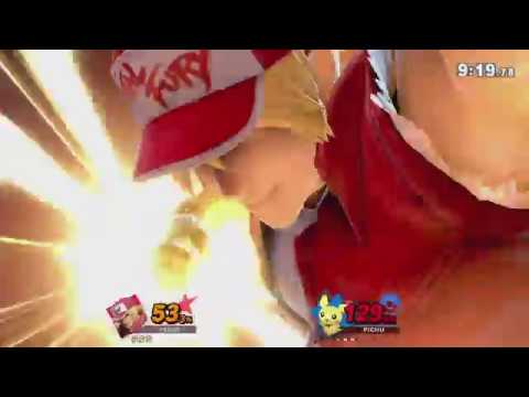 pichu getting hit by Terry's FS