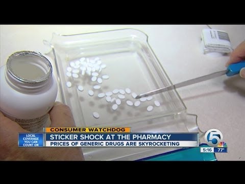 Sticker shock at the pharmacy