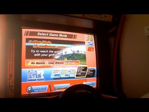 OutRun 2 SP Arcade 'Continuous Mode' Full 15 Course Run