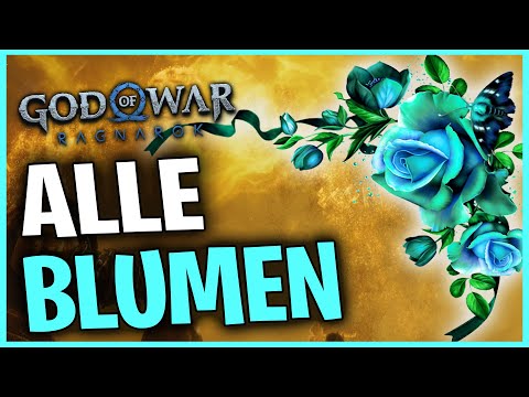 All flower locations ☆ The Florist Trophy ☆ God of War Ragnarök German
