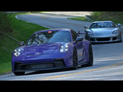 Manual 992 GT3 Screams Through the Smokies! RAW POV