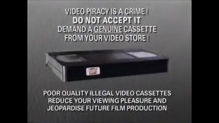 Fox Video Piracy Warning (UK 1992)