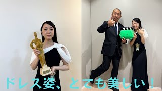 上白石萌音、TAMA映画祭で最優秀女優賞受賞！肩出しドレスに称賛の声集まる「めっちゃ似合ってます綺麗すぎる」