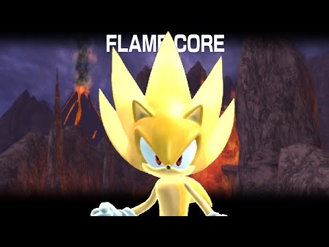SONIC THE HEDGEHOG (2006) ~ PART 208: Super Sonic in Sonic's Flame Core