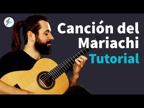 Canción Del Mariachi Tutorial - Desperado Thema auf der Gitarre lernen